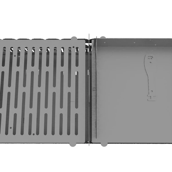 Kamp Ayısı® GrillHero™ Çantalı Katlanır Taşınabilir Modüler Kamp Barbekü İstasyonu - Bagaja Sığar - 12