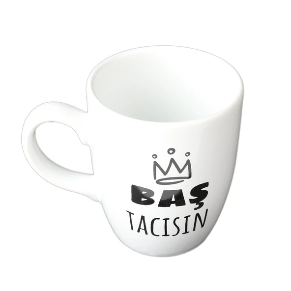 BEYAZ BAŞ TACISIN PARLAK KUPA - 2