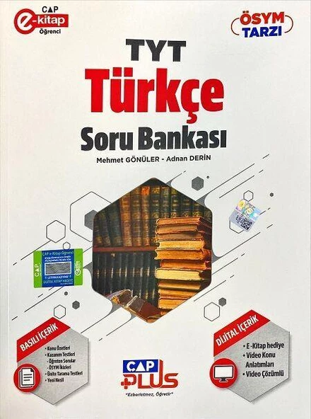 TYT Türkçe Plus Soru Bankası Çap Yayınları