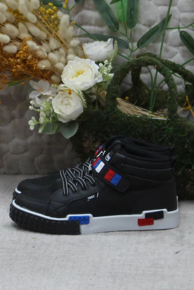 M.P 242 3308 Siyah Rahat Kısa Boğazlı Orijinal Ürün Kız Çocuk Ayakkabı - Resim 3