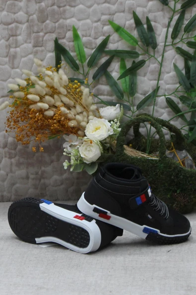 M.P 242 3308 Siyah Rahat Kısa Boğazlı Orijinal Ürün Kız Çocuk Ayakkabı - Resim 5