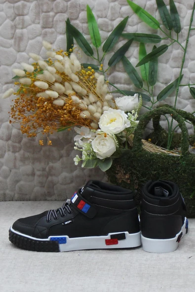 M.P 242 3308 Siyah Rahat Kısa Boğazlı Orijinal Ürün Kız Çocuk Ayakkabı - Resim 4