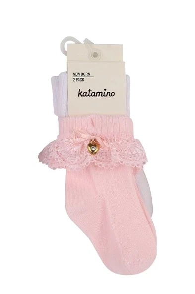 Katamino Amy 2'li Aks. Bebek Soket K44024 Asorti - 2
