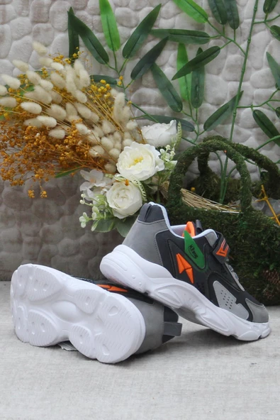 M.P 242 3320 Füme Rahat Hafif Orijinal Ürün Erkek Çocuk Ayakkabı - Resim 5