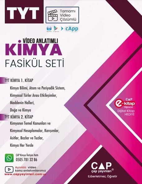 TYT Kimya Seti Çap Yayınları