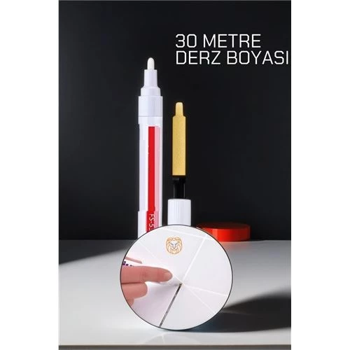 ModaCar BEYAZ Derz Boyası 30 Metre