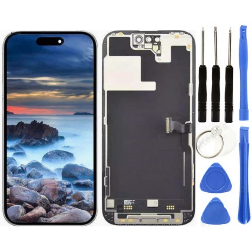 iPhone 14 Pro Max Uyumlu Servis Lcd Dokunmatik Ekran + Tamir Seti