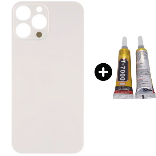 iPhone 14 Pro Max Uyumlu Arka Pil Batarya Kapak Gold + B7000