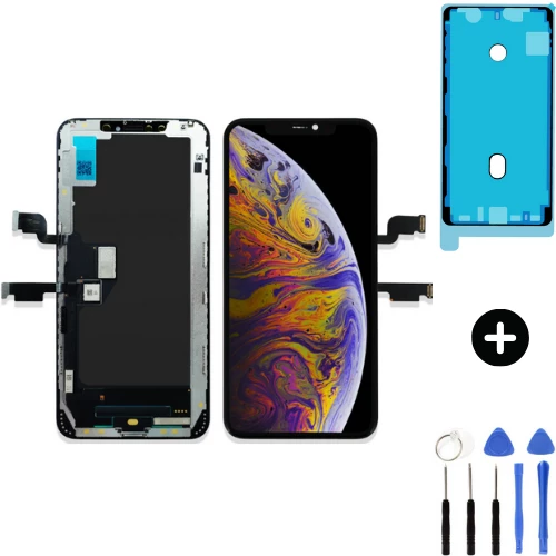 iPhone XS Uyumlu Soft OLED Lcd Dokunmatik Ekran + Montaj Seti - 1