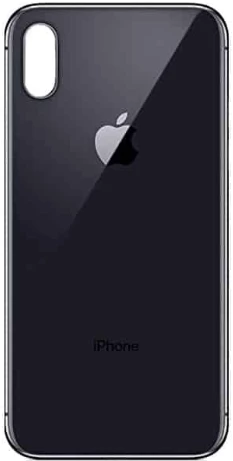 iPhone XS Max Uyumlu Arka Pil Batarya Kapak Siyah
