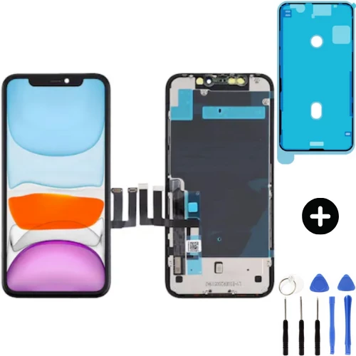 iPhone 11 Uyumlu OLED Lcd Dokunmatik Ekran + Montaj Seti ürün görseli 1