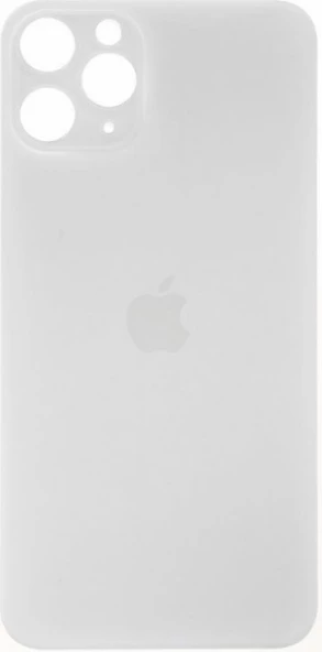 iPhone 11 Pro Uyumlu Arka Pil Batarya Kapak Beyaz