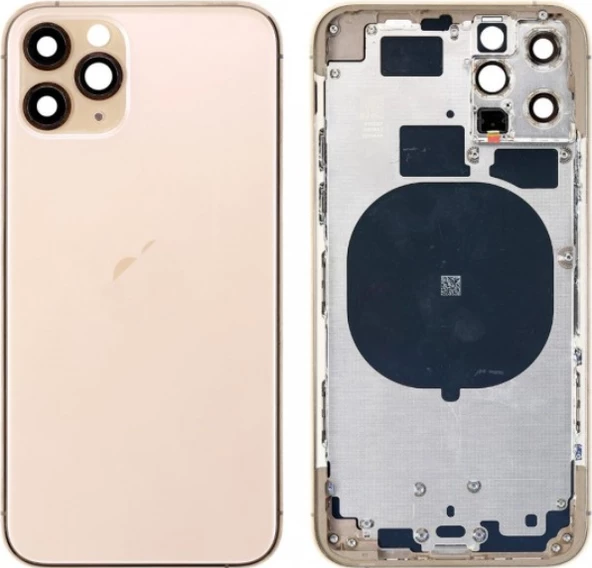 iPhone 11 Pro Max Uyumlu Boş Kasa Gold