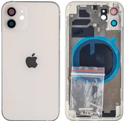 iPhone 12 Uyumlu Boş Kasa Beyaz