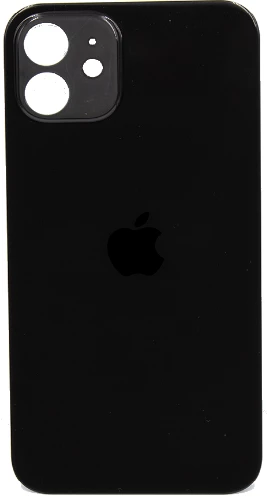 iPhone 12 Uyumlu Arka Pil Batarya Kapak Siyah
