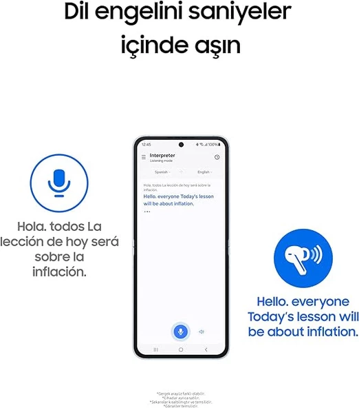 SAMSUNG Galaxy Buds3, Gümüş, Kablosuz Bluetooth Kulak İçi Kulaklık, Adaptif EQ/ANC(Aktif Gürültü Engelleme), Hi-Fi Ses, 360 Audio (Samsung Türkiye Garantili) - 3