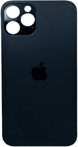 iPhone 12 Pro Uyumlu Arka Pil Batarya Kapak Mavi