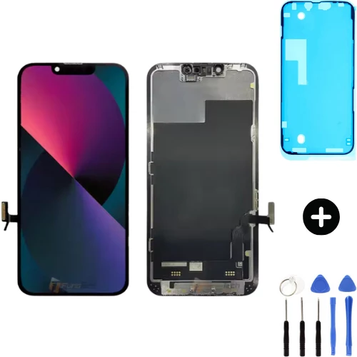 iPhone 13 Pro Uyumlu HK Lcd Dokunmatik Ekran + Montaj Seti