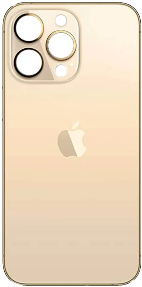 iPhone 13 Pro Max Uyumlu Arka Pil Batarya Kapak Gold