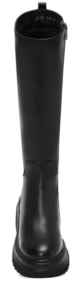 Feles Kadın Kalın ve Yüksek Taban Elastik Çizme Bot Kadın Çizme - Resim 14