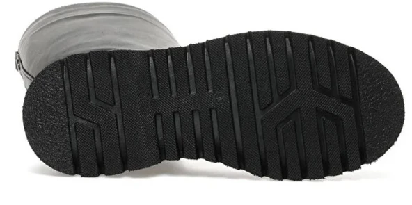 Feles Kadın Kalın ve Yüksek Taban Elastik Çizme Bot Kadın Çizme - Resim 16