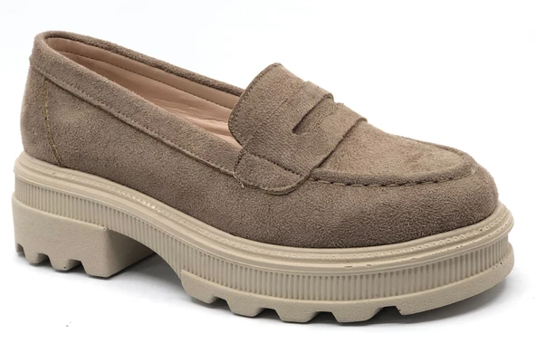Feles Oxford Günlük Loafer Kadın Ayakkabı - 6