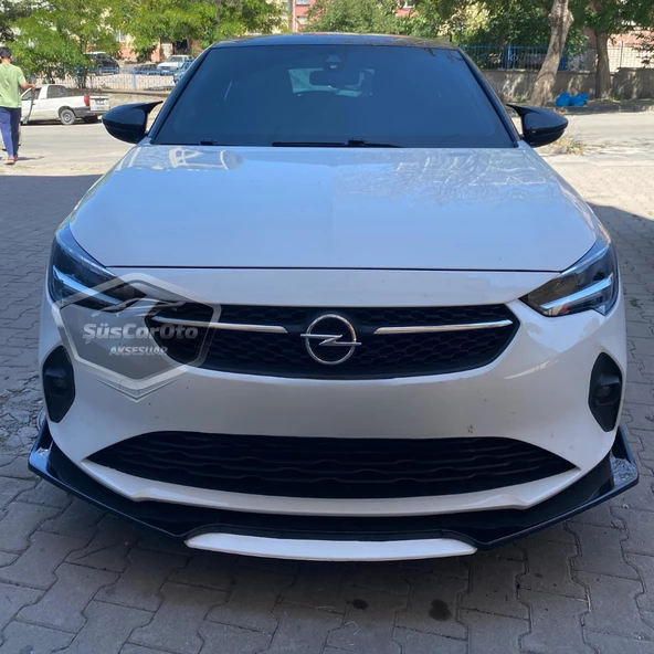 Opel Corsa F 2019 Sonrası Uyumlu Batman Yarasa Ayna Kapağı Piano Black ABS Plastik Sağ Sol Takım ürün görseli 1