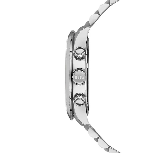 U.S. POLO ASSN. USPA1054-03 ÇELİK ERKEK KOL SAATİ - Resim 2