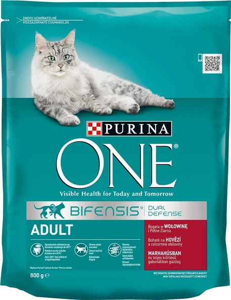 Purina One Sığır Etli Yetişkin Kedi Maması 800gr - 4