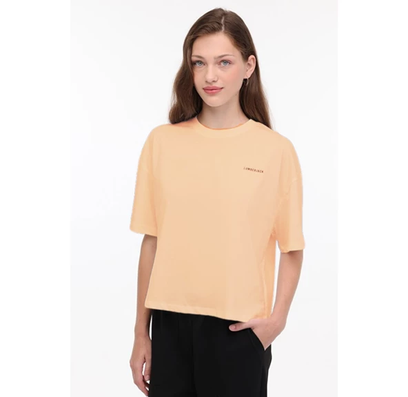 Lumberjack Wb Boxy Cnecck 11GF601 Kadın T-shirt - 4