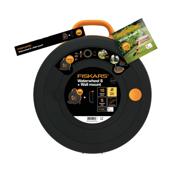 Fiskars Hortum Makara Ve Duvar Montaj Seti S 15m