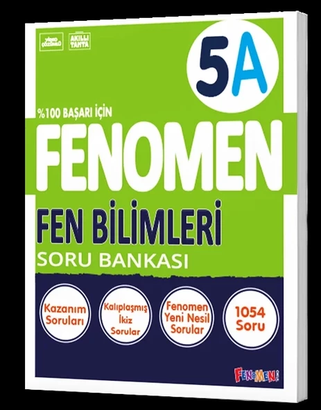 FENOMEN YAYINLARI 5 Fen Bilimleri A Soru Bankası - 1