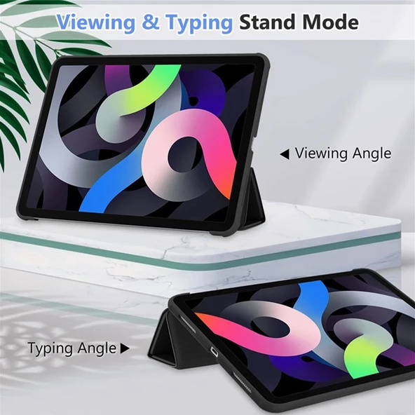 İPad 10.Nesil iPad 10.9 Uyumlu Uyku Modlu Smart Tablet Kılıfı - 3