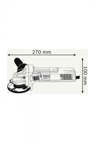 Bosch Gws 750-115 Profesyonel 750w Avuç Taşlama - 2