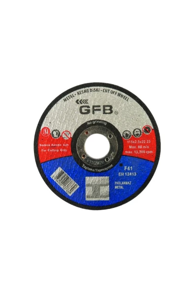 GFB 2358 300*3*25,4 Metal Kesici Taş 5'li