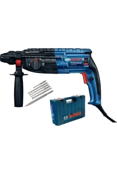 Bosch Gbh 240 Sds Kırıcı Delici +5 Parça Sds Plus Set