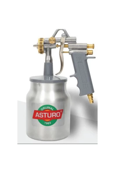 Asturo G70 Alttan Depo Boya Tabancası 1,8mm