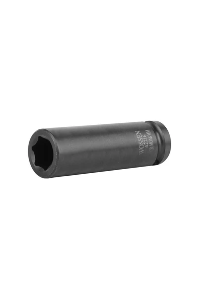 Wossen 1/2 6köşe Uzun 18mm Siyah Lokma