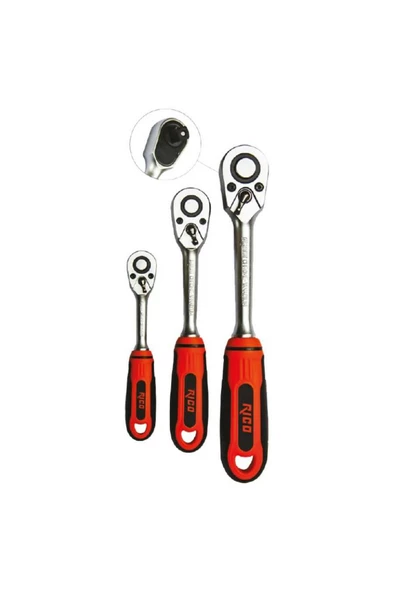 Rico 007-rc2008 1/4” Cırcır Kolu 72 Diş