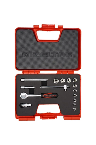 İzeltaş İzeltaş 1/4'' Altı Köşe Lokma Takımı 15 Parça ürün görseli 1