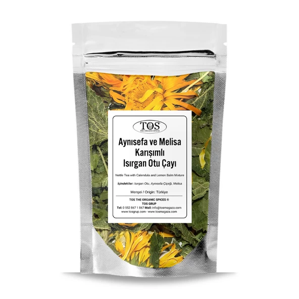 Aynısefa ve Melisa Karışımlı Isırgan Otu Çayı 250 gr (1. Kalite) ürün görseli 1