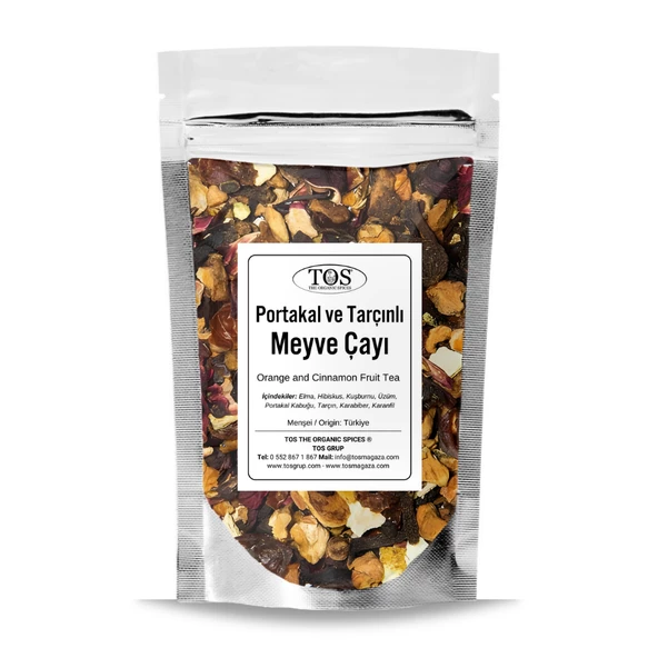 Portakal ve Tarçınlı Meyve Çayı 40 gr (1. Kalite) ürün görseli 1