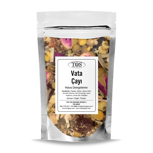 Vata (Hava Dengeleme) Çayı 100 gr (1. Kalite) ürün görseli 1