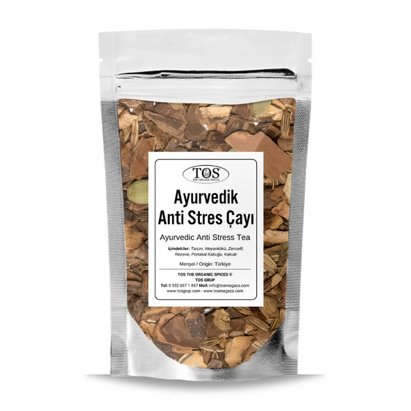 Ayurvedik Anti Stres Çayı 250 gr (1. Kalite) ürün görseli 1