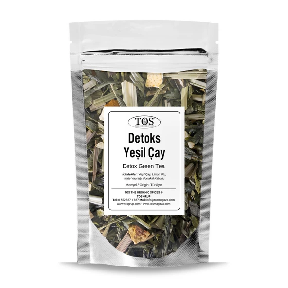 Detoks Yeşil Çay 100 gr (1. Kalite)