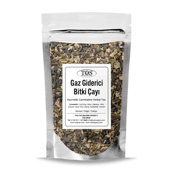Ayurvedik Gaz Giderici Bitki Çayı 250 gr (1. Kalite)