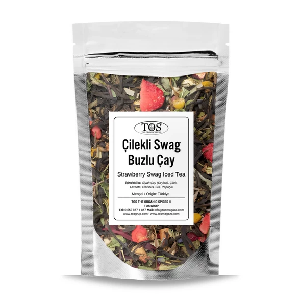 Çilekli Swag Buzlu Çay 250 gr (1. Kalite) ürün görseli 1