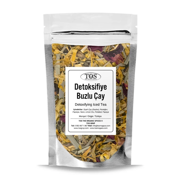 Detoksifiye Buzlu Çay 100 gr (1. Kalite)