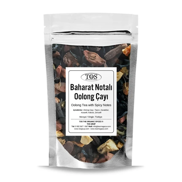 Baharat Notalı Masala Oolong Çayı 40 gr (1. Kalite) ürün görseli 1