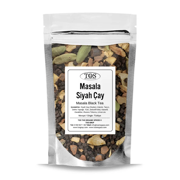 Masala Siyah Çay 250 gr (1. Kalite)